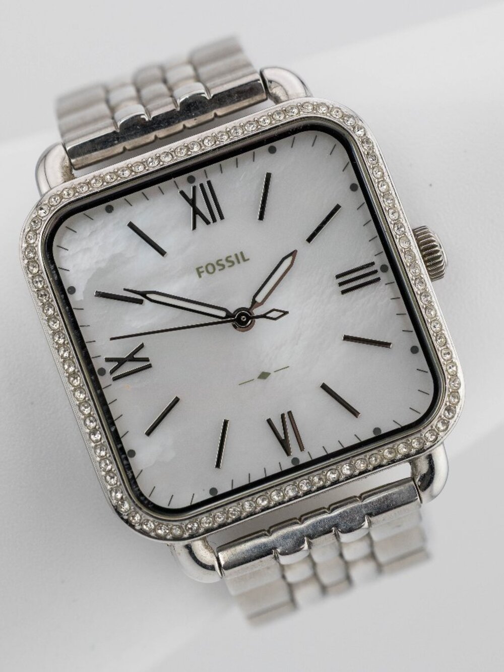 Fossil Micah ES4268 MOP Engraved Quartz Analog Women's Watch New Battery